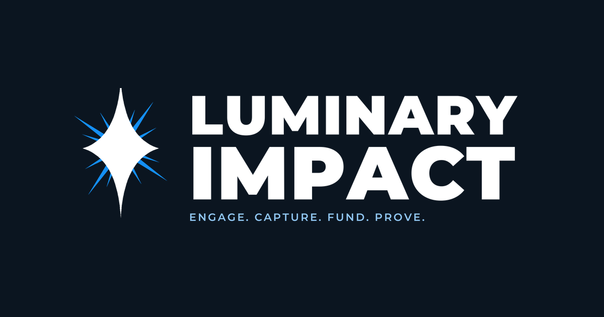 Luminary Risk Luminary Impact | Done-For-You Funder Readiness for Nonprofits